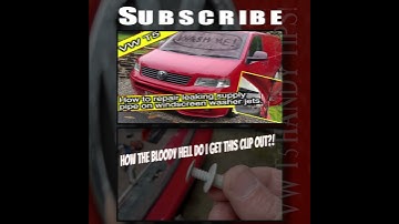 How to change side indicators on a VW T5