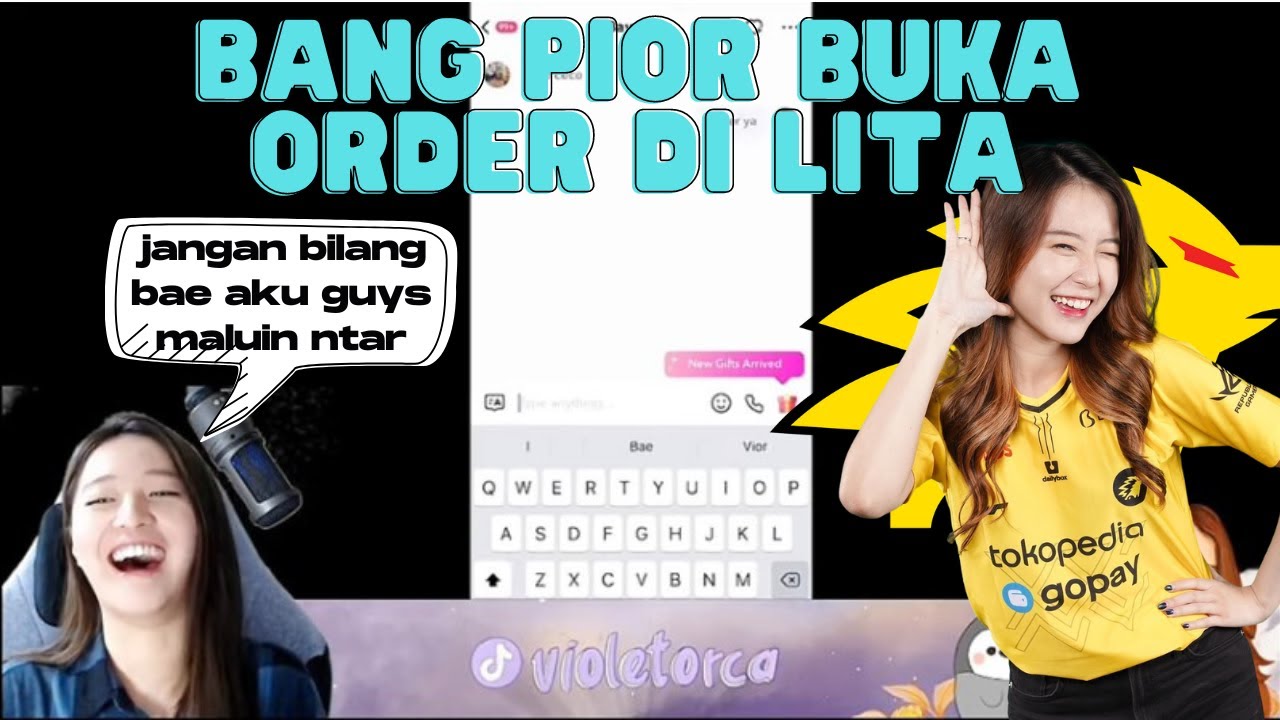 Pior Rekt BANG PIOR PAKSA VIEWER BIAR ORDER DI LITA DAN JANGAN BILANG GUSTIAN ...