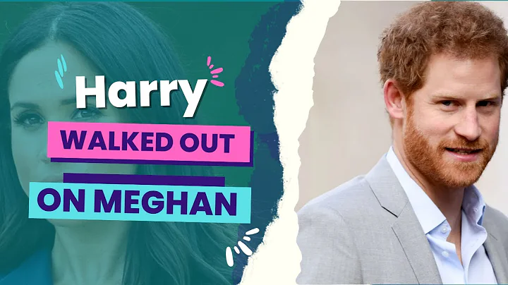 Harry Walked out on Meghan!