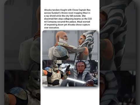 Ahsoka Seized Maul