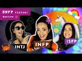 16 personalities through the eyes of the enfp