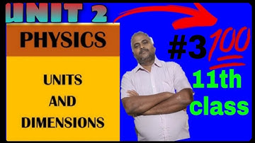 Units and Dimension, class 11th, #parallex mathod  #molecular layer mathod, #lecture3, #find distanc
