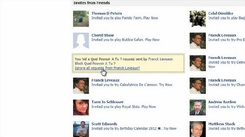 How to Stop Game Invite Notifications on Facebook : Facebook & Social Media