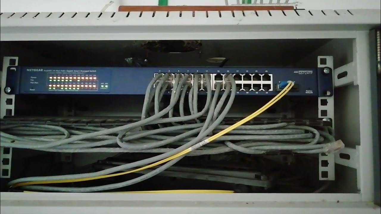 Netgear GS724TP, Not working After Lightning YouTube