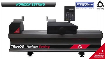 Fowler Trimos Horizon Settings - Applications