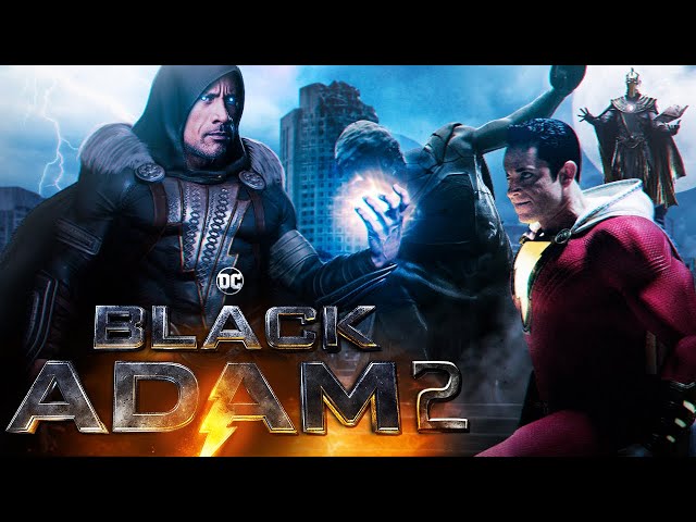 BLACK ADAM 2 Teaser (2024) With Dwayne Johnson & Zachary Levi 