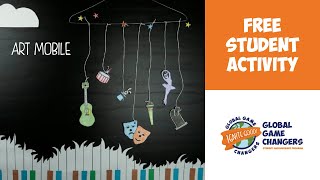 Creative Art Mobile | Fun Classroom & Home Craft Idea