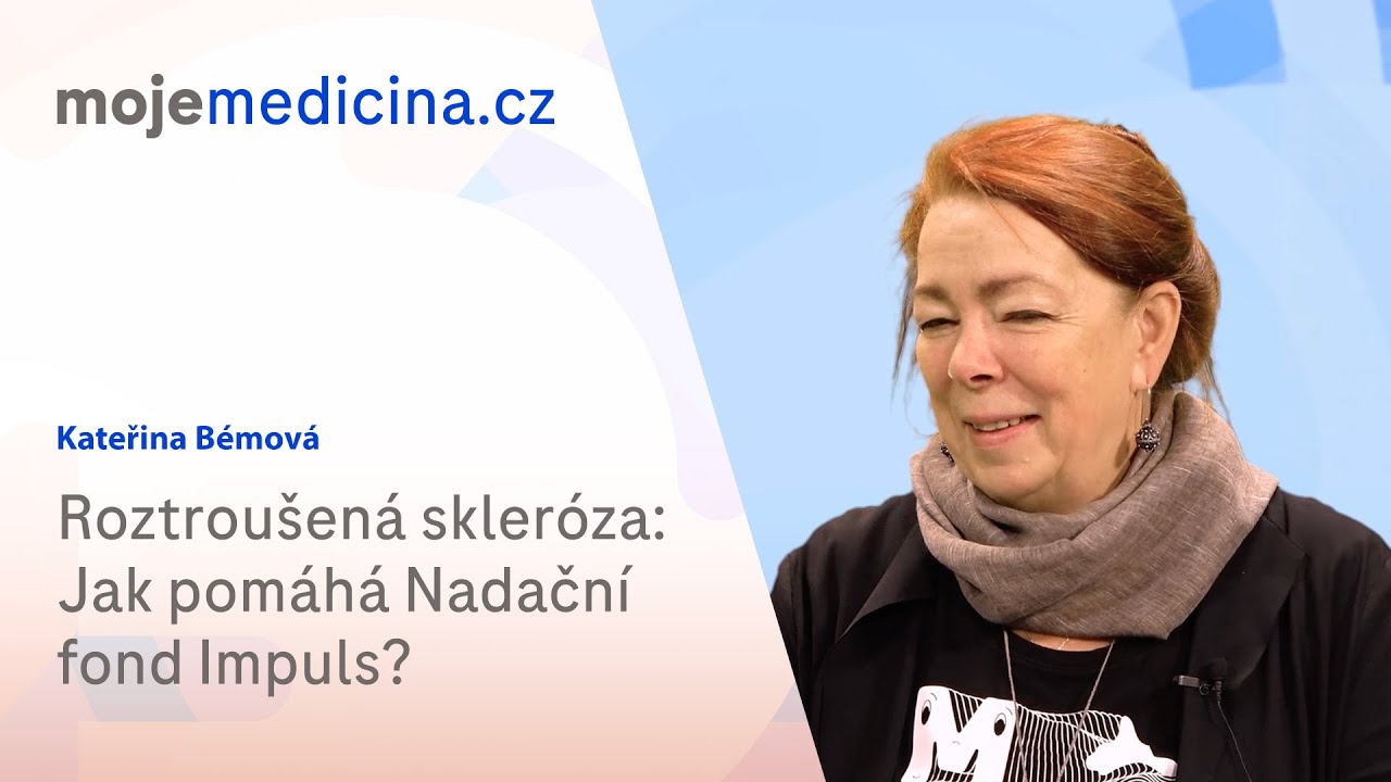 Roztroušená skleróza: Jak pomáhá NF Impuls? | Kateřina Bémová | Moje medicína TV