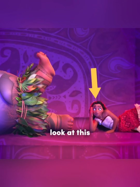 Did you notice this in Moana😳