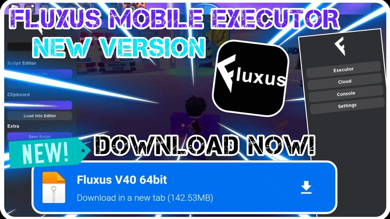 Fluxus Coral New Update V600, Fluxus Executor Mobile, Fluxus Atualizado ,  Fluxus Download 