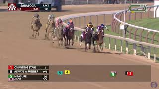 2026 Coaching Club American Oaks (G1) - Counting Stars Wins a Showdown at The Spa - 07/25/2026