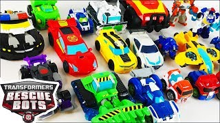 Transformers Rescue Bots Toy Collection With Heatwave Boulder Bumblebee Chase