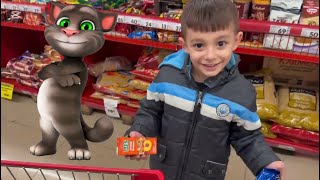 Olamaz Ali Aras Talking Tom Peşimizde Sepetteki Abur Cuburlar Nereye Kayboldu