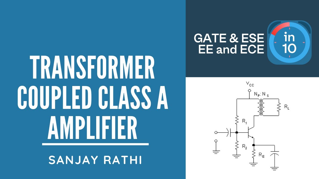 Transformer Coupled class A Amplifier | GATE & ESE Electrical ...
