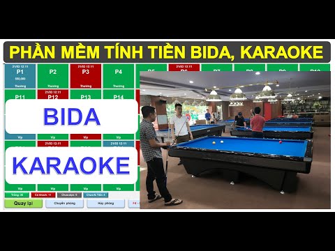 Phần mềm tính tiền Bida, Karaoke  4.0 dể sử dụng nhất 2020 - LH: 0901.239.069 - 0388.451.657