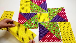 ✅Amazing sewing and patchwork pattern for beginners | Easy project