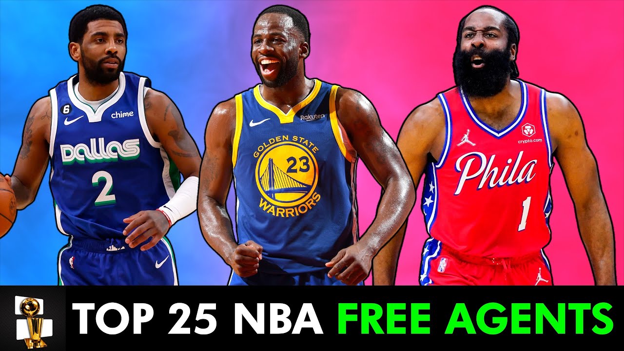 Top 25 NBA Free Agents For 2023 YouTube