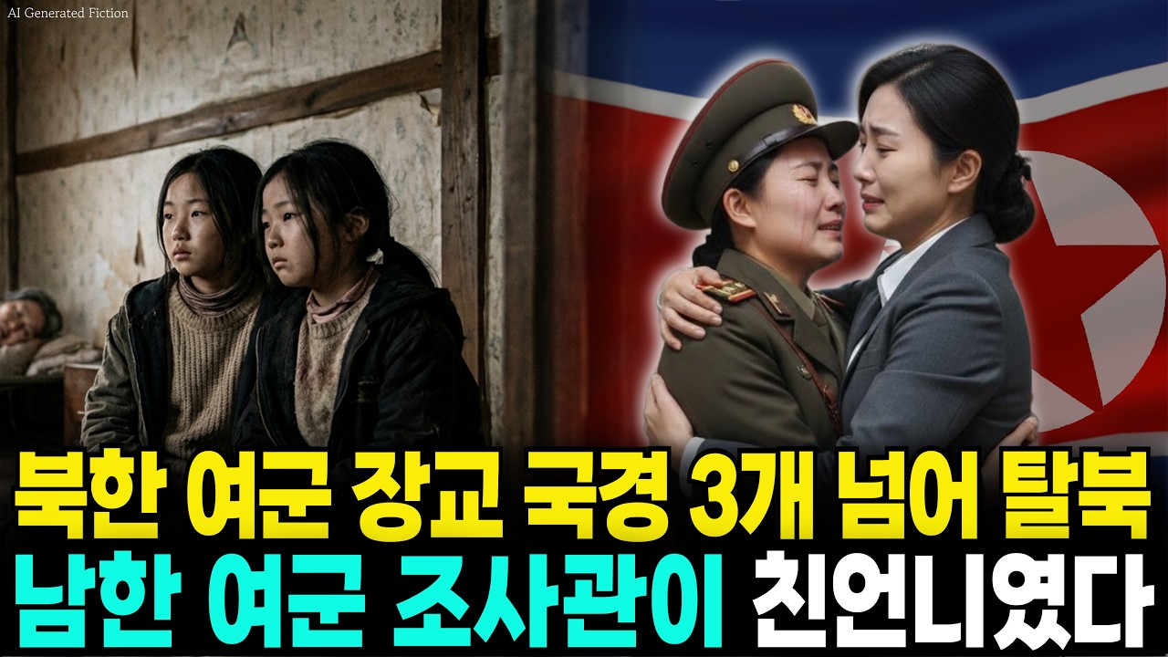3개국 국경 넘어 탈북한 북한 여군 장교… 조사관이 친언니였던 충격의 순간