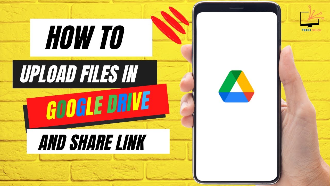 How to Upload Files in Google Drive and Share Link - YouTube