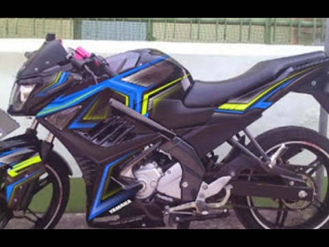 Video Modifikasi Motor Yamaha New Vixion Lighting Airbrush 