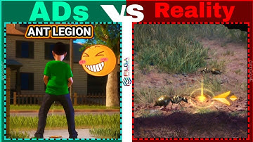 Game Ads Vs Reality ANT Legion Gameplay, Android, iOS