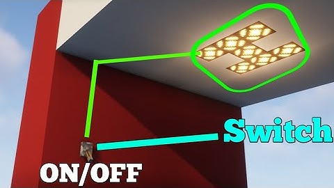 Minecraft: How to make Switch Light