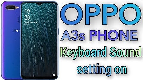 Oppo A5s Phone keyboard sound setting on #rajuhelp24 #phone
