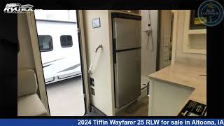 Beautiful 2024 Tiffin Wayfarer 25 RLW Class C RV For Sale in Altoona, IA | RVUSA.com