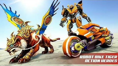 Flying Tiger Bike Robot Transforming ## Robot Shootings