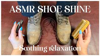 Mesmerizing ASMR Boot Shine Sounds