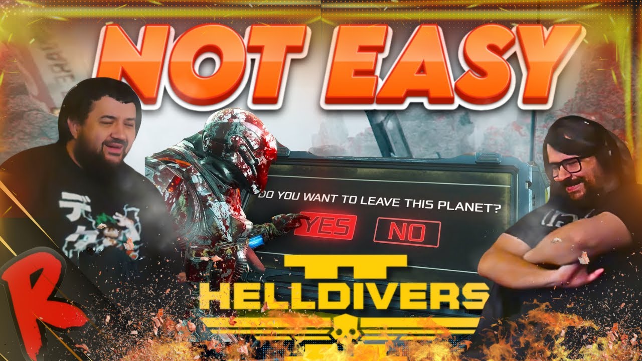 Being a Helldiver is NOT Easy - 