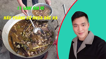 11 Loại gia vị đặc biệt trong công thức chế biến món thắng cố ngựa Bắc Hà