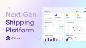 Introducing the new eShipper platform