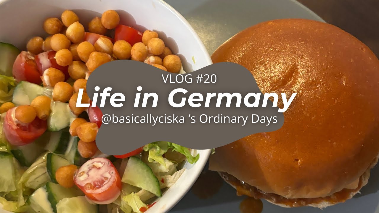 Working Days while Living in Germany | Quick dinners, grocery shopping and just ordinary things