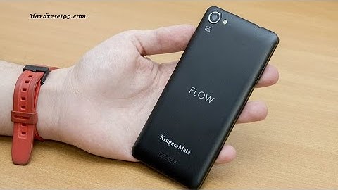 Kruger&Matz Flow Hard reset, Factory Reset & Password Recovery