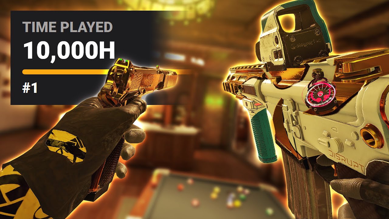 What 10,000 hours of Rainbow Six Siege looks like... - YouTube