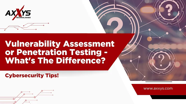 Vulnerability Assessment or Penetration Testing - What's The Difference?