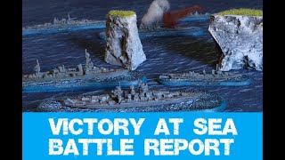 Victory at Sea Battle Report -Episode 2- US Navy V Japanese Navy - Pacific Campaign- Sweep and clear screenshot 2