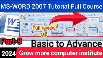 "Review Tab Essentials: Track Changes, Comments, and More in Word"