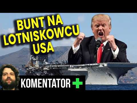 Bunt Na Lotniskowcu USA! Trump Wściekły! USA Na Skraju Zapaści i Upadku! - Analiza Ator