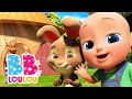 🦌 Chanson du Grand Cerf avec les Sons des Animaux 🏠 Vidéo Éducative pour enfants | BB LouLou