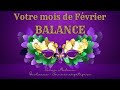 🔹️Votre #mois de #février2024 les #balance ♎🔹️