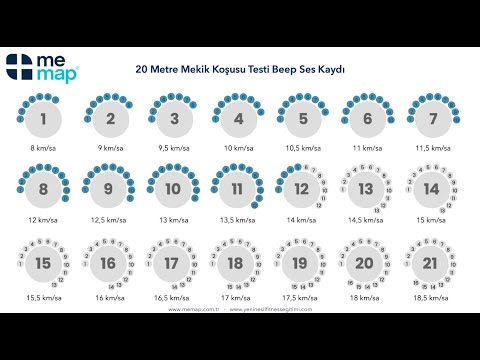 Mekik Koşusu Testi Ses Kaydı