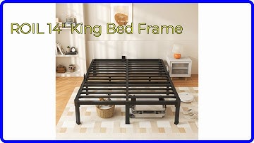 REVIEW (2025): ROIL 14" King Bed Frame. ESSENTIAL details.
