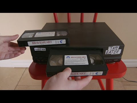 VCR eats TWO tapes