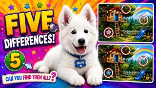 Find 5 Differences! Can You Spot Them All? screenshot 1