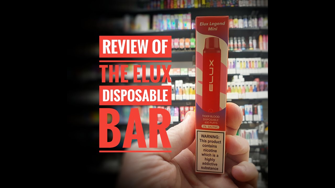 ELUX LEGEND MINI TIGER BLOOD DISPOSABLE REVIEW