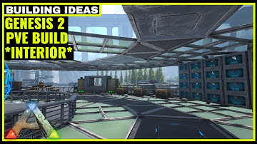 EPIC GENESIS PART 2 BASE BUILD *INTERIOR* | ARK SURVIVAL