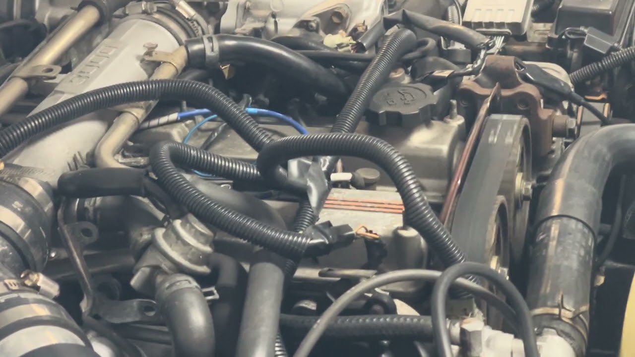 1987 Toyota Supra MK3 7 attempted to start. 