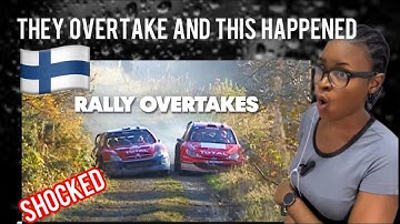 Reaction to When WRC Overtaking Goes Wrong